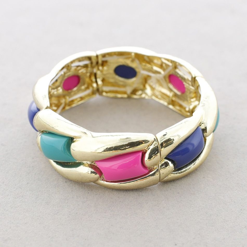 PULSERA METAL RESINA