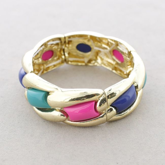 PULSERA METAL RESINA