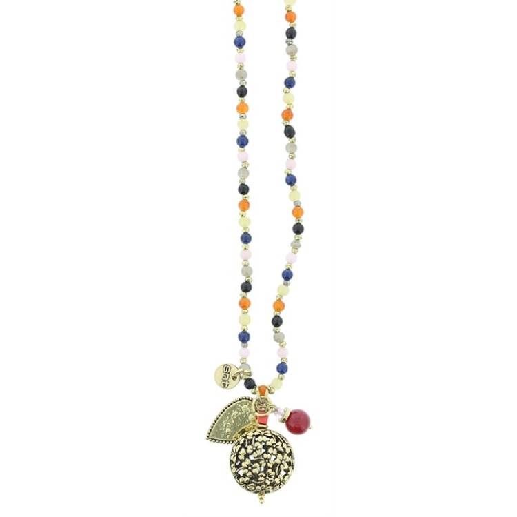 COLLAR LARGO PIEDRAS COLGANTE 2