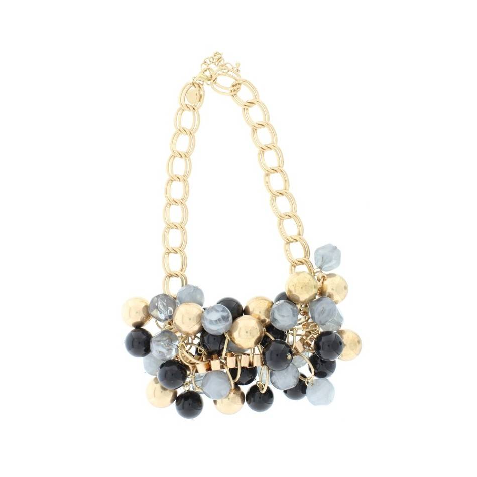 BEAD CHAIN SHORT NECKLACE