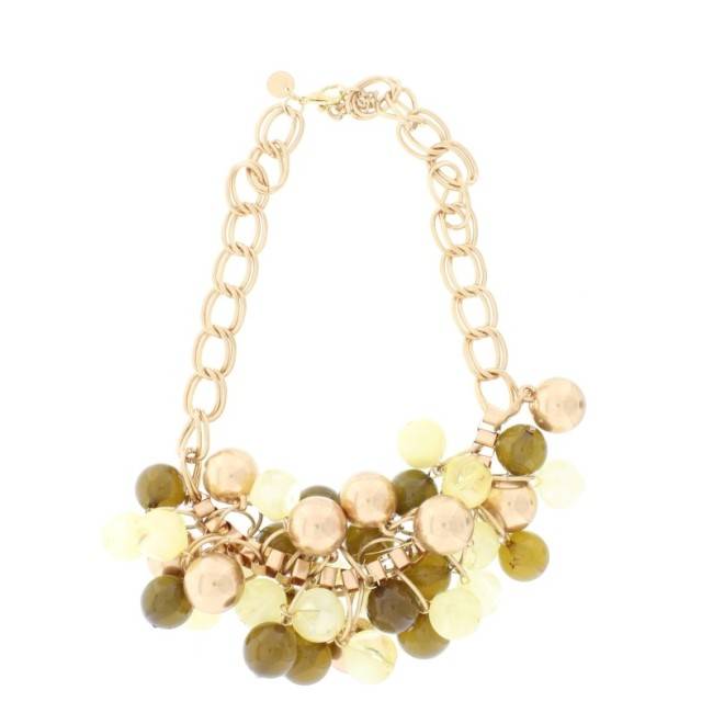 BEAD CHAIN SHORT NECKLACE