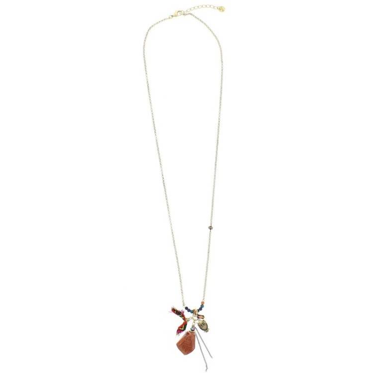 COLLAR LARGO COLG. PIEDRAS