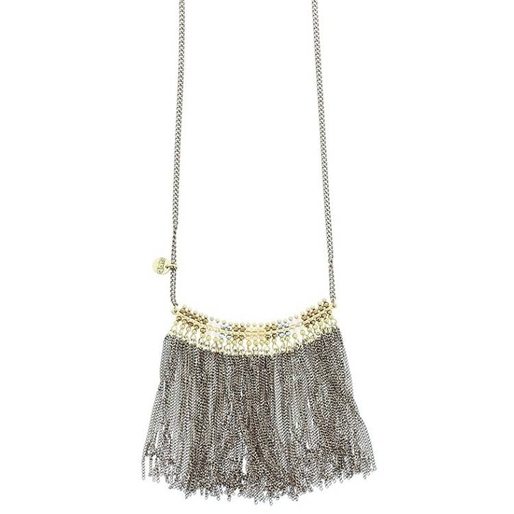 COLLAR LARGO COLGANTE FLECOS 2