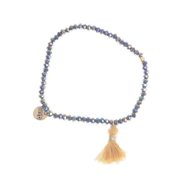 PULSERA CRISTALES FACETADOS