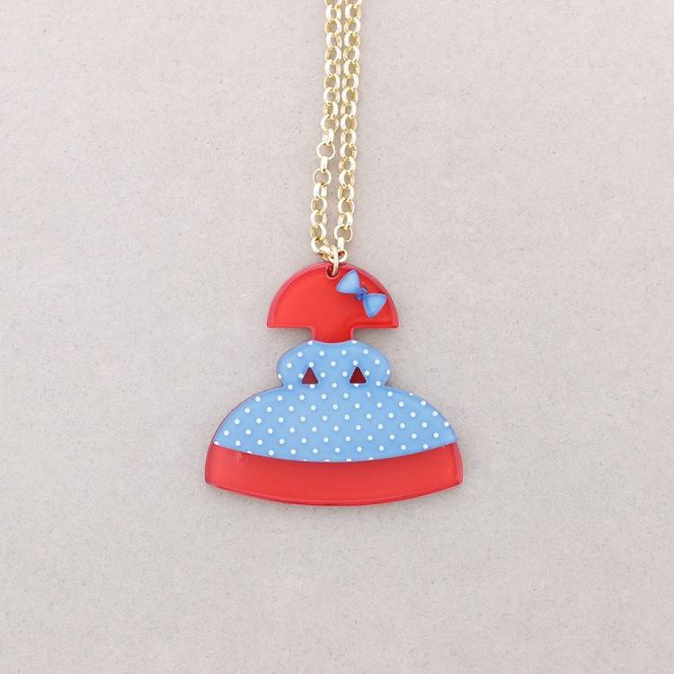 COLLAR LARGO COLG. RESINA