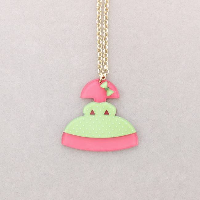 COLLAR LARGO COLG. RESINA