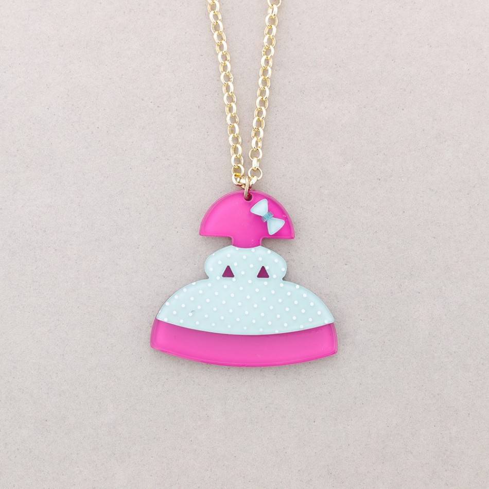 COLLAR LARGO COLG. RESINA
