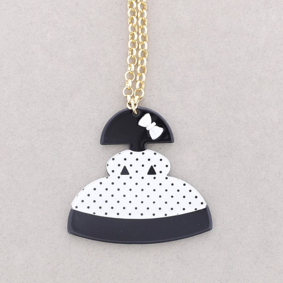 COLLAR LARGO COLG. RESINA
