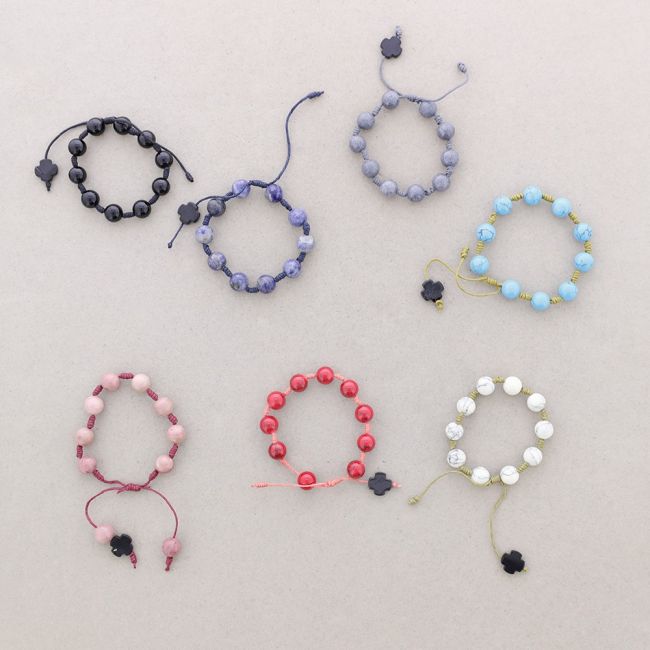 PULSERA DECENARIO PIEDRAS