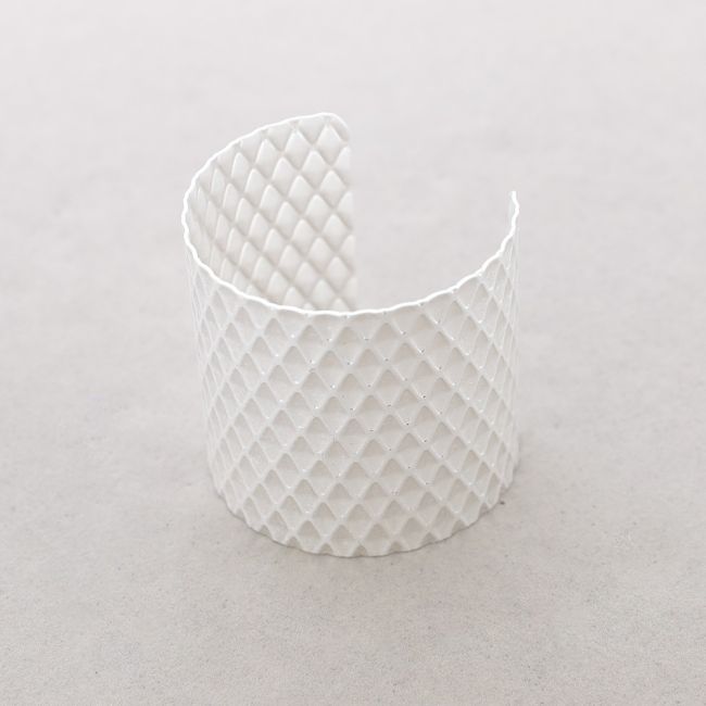 WIDE ADJUSTABLE METAL BRACELET