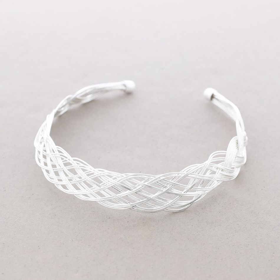 CHOKER METAL TRENZADO