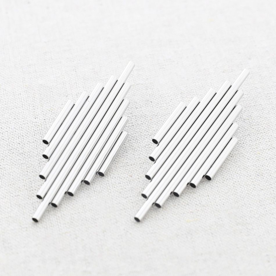 STEEL TUBES EARRINGS