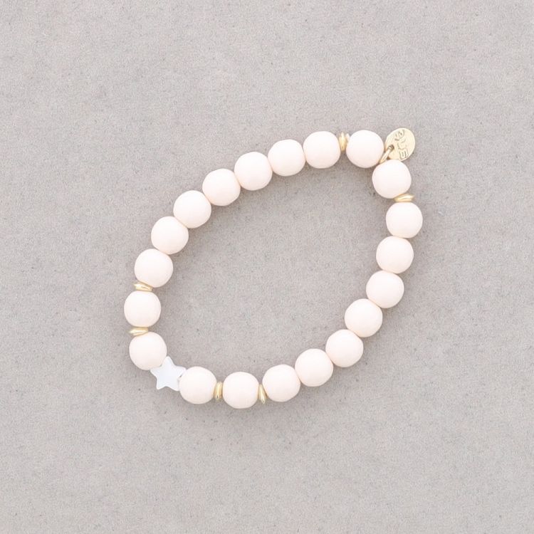 STONE ELASTIC BRACELET 8MM