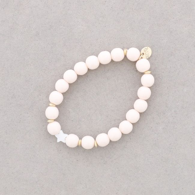 STONE ELASTIC BRACELET 8MM