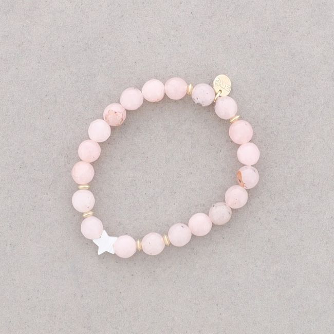 STONE ELASTIC BRACELET 8MM