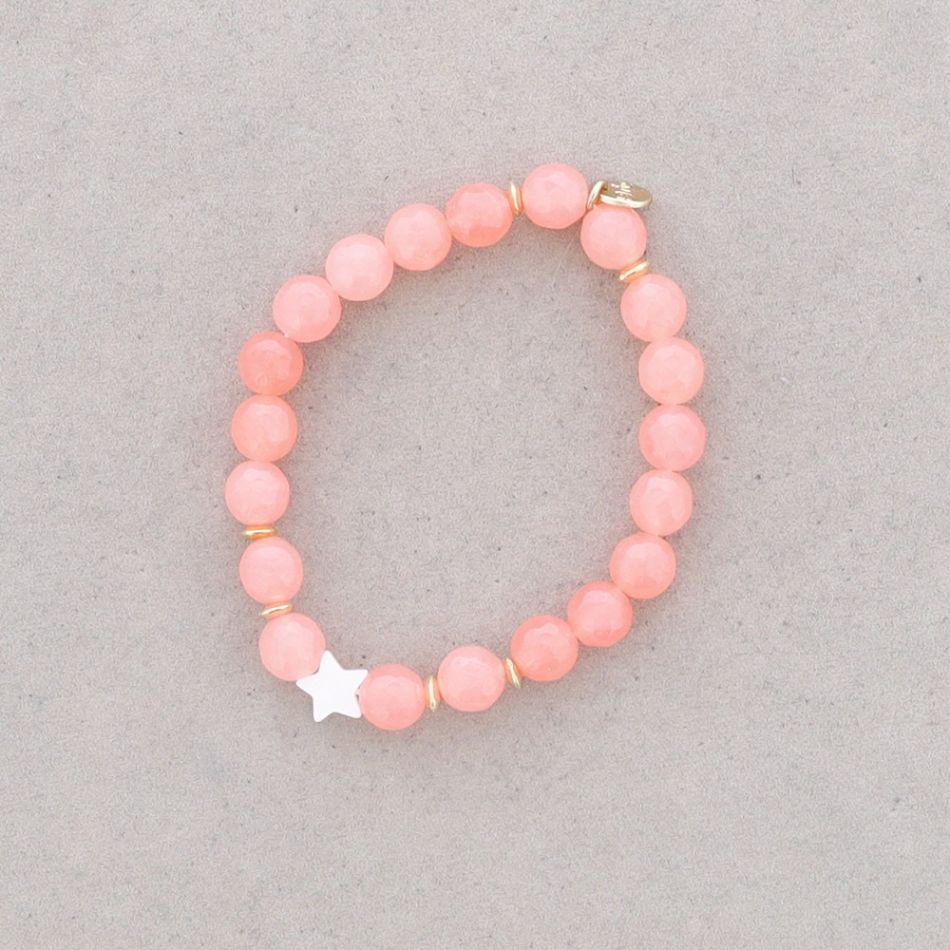 STONE ELASTIC BRACELET 8MM
