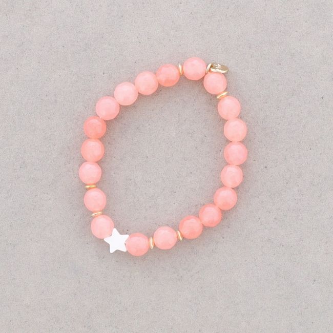 STONE ELASTIC BRACELET 8MM