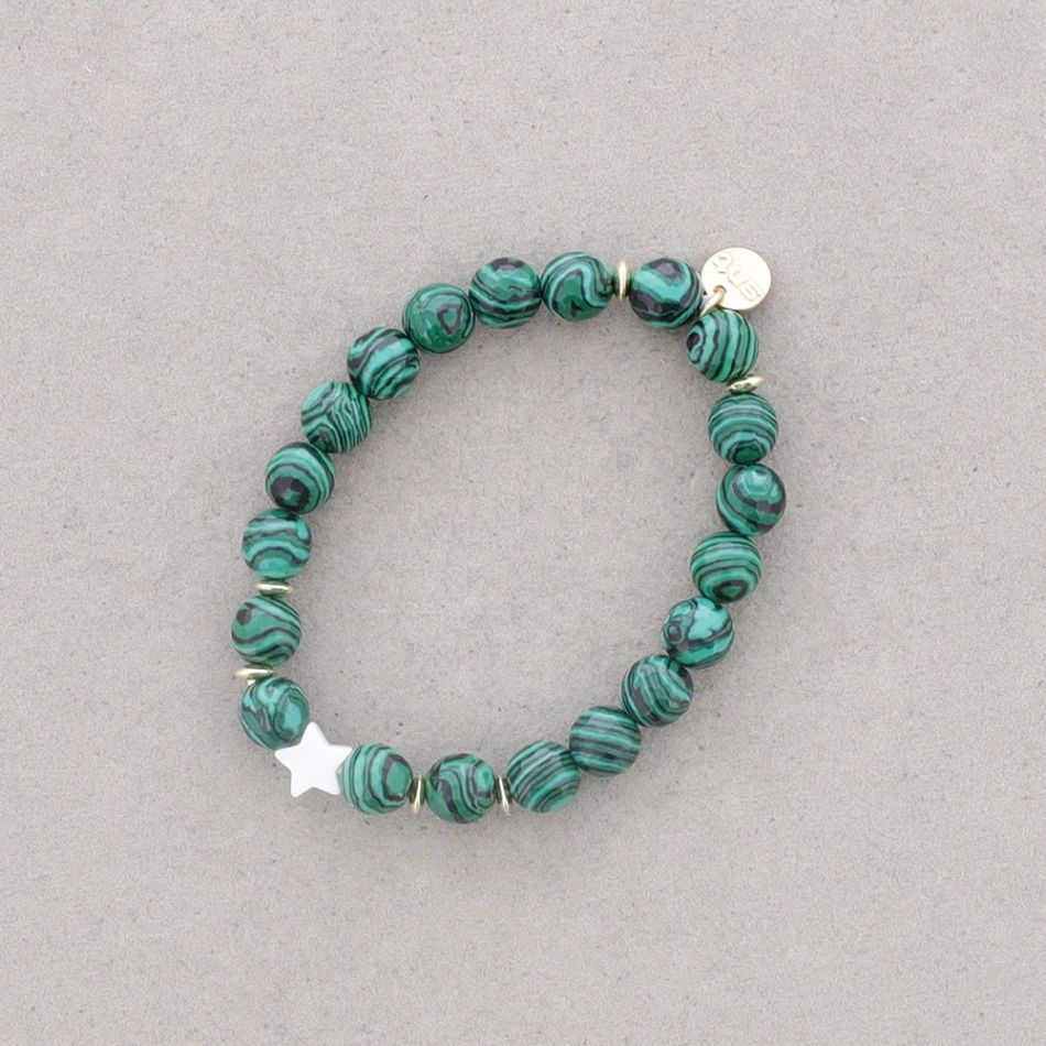 STONE ELASTIC BRACELET 8MM