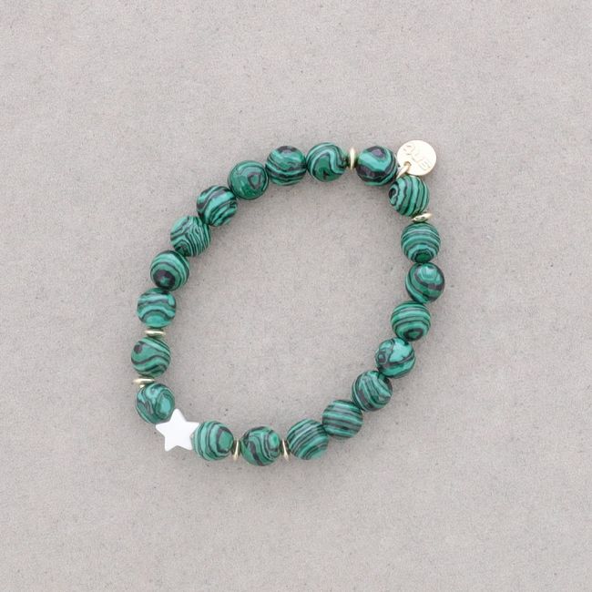 STONE ELASTIC BRACELET 8MM