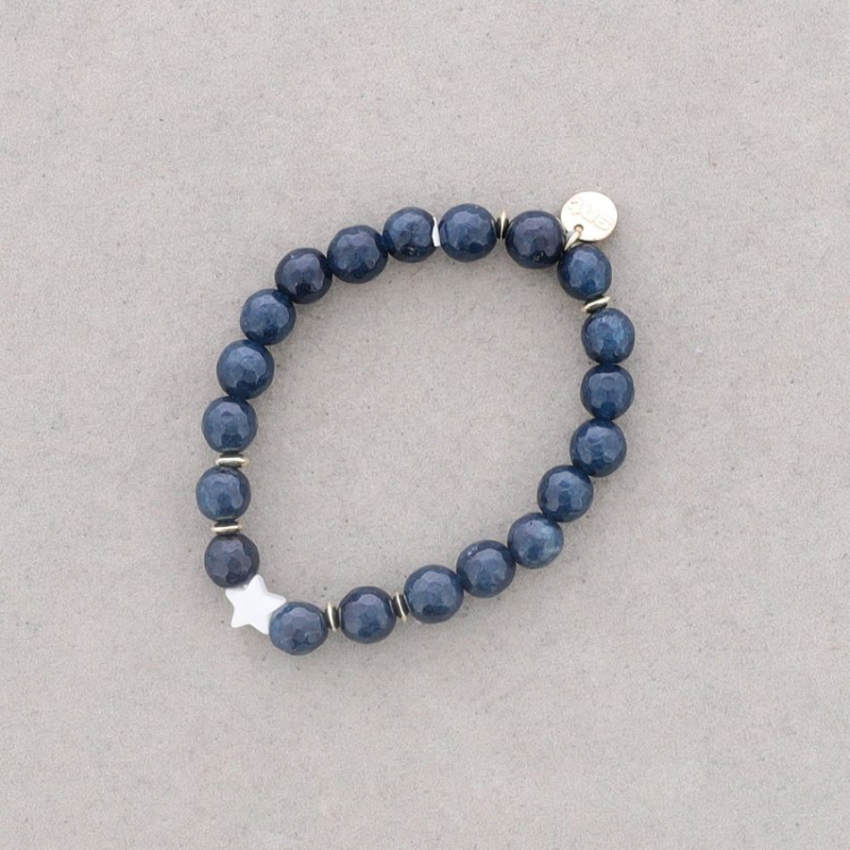 STONE ELASTIC BRACELET 8MM