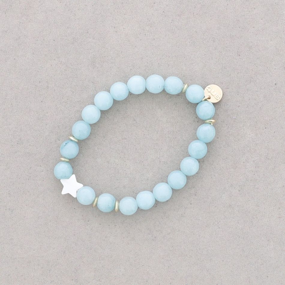 STONE ELASTIC BRACELET 8MM