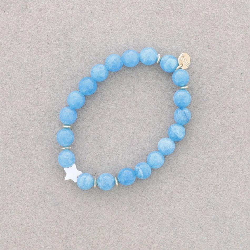PULSERA ELASTICA PIEDRAS 8MM