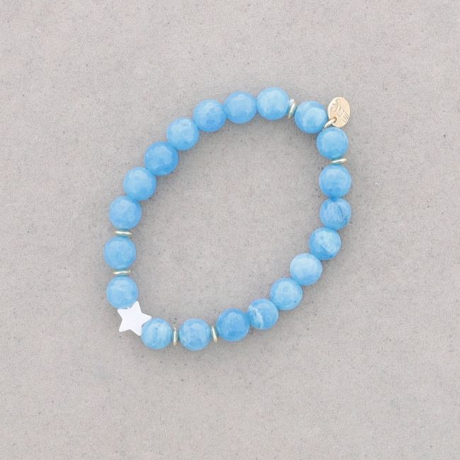 PULSERA ELASTICA PIEDRAS 8MM