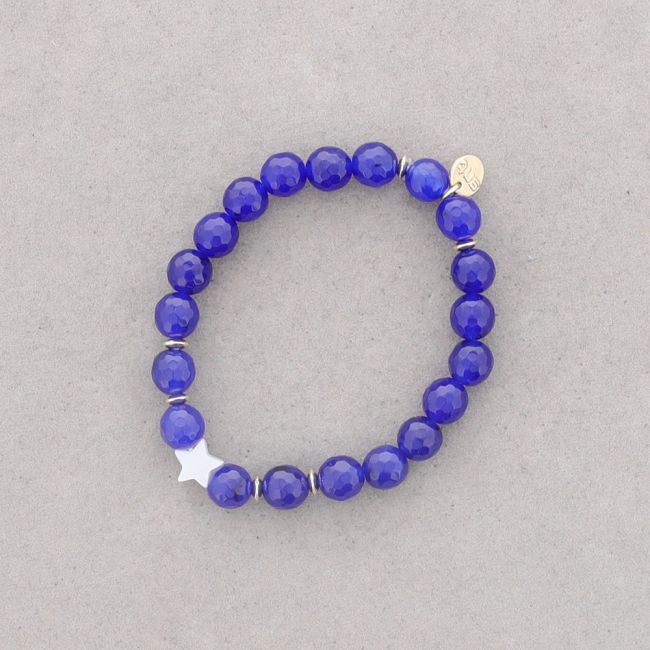 STONE ELASTIC BRACELET 8MM