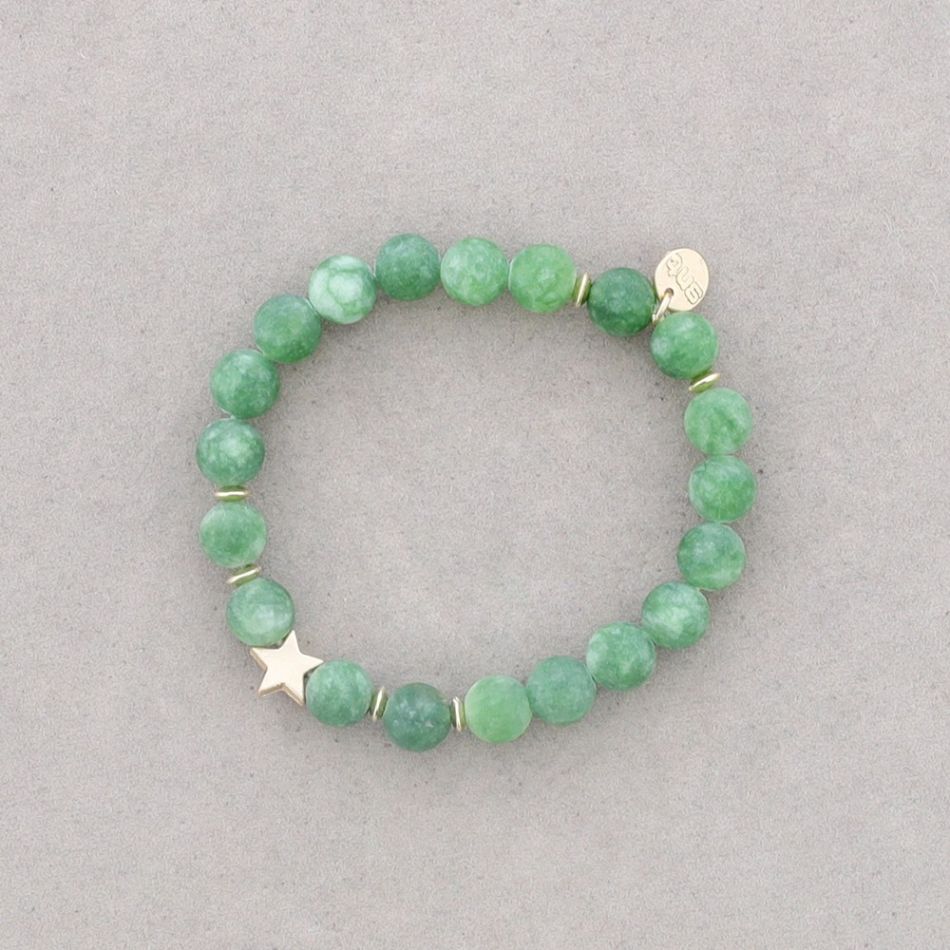 STONE ELASTIC BRACELET 8MM