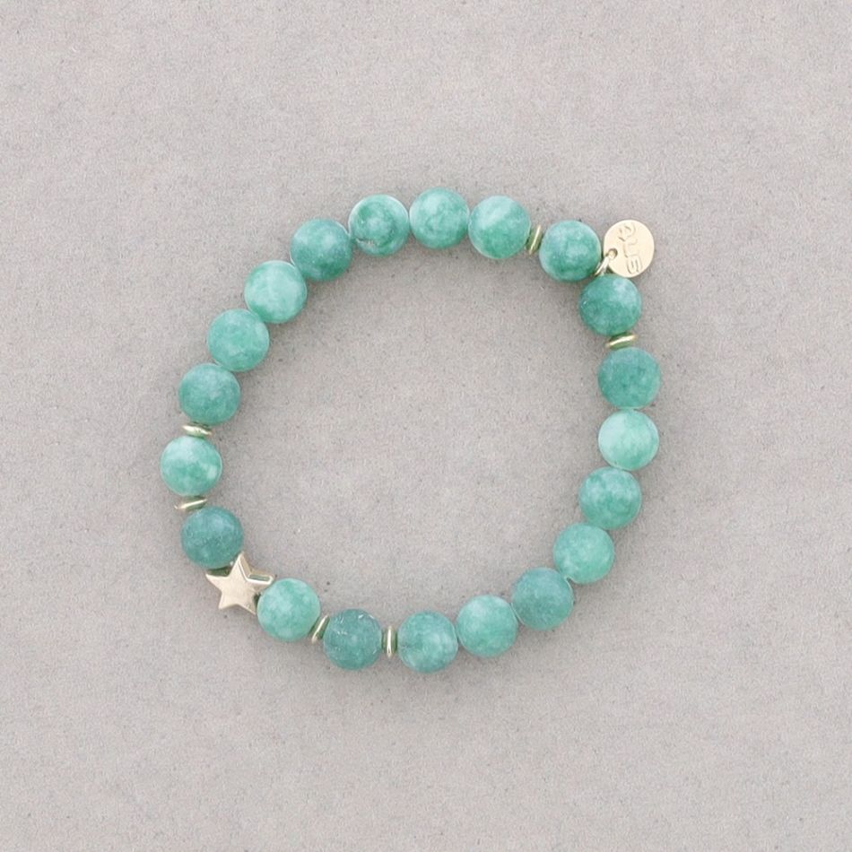 PULSERA ELASTICA PIEDRAS 8MM
