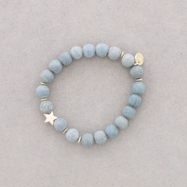 STONE ELASTIC BRACELET 8MM 2