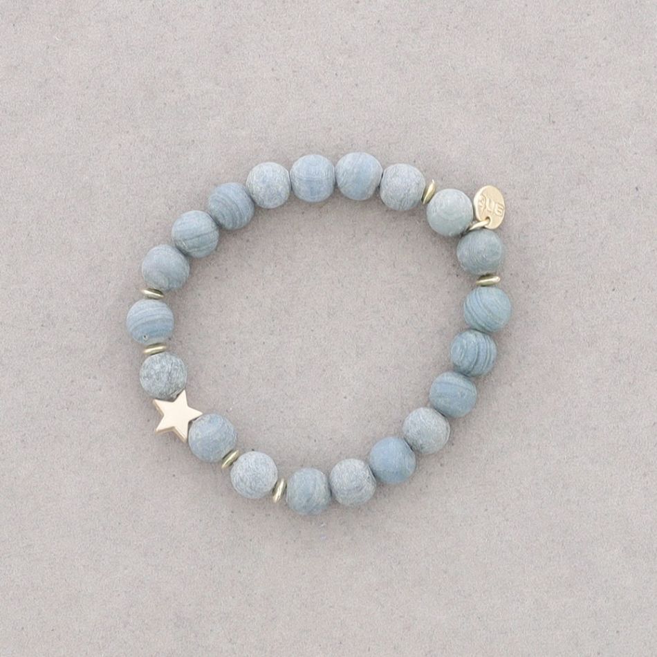 STONE ELASTIC BRACELET 8MM