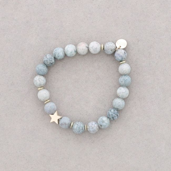 PULSERA ELASTICA PIEDRAS 8MM