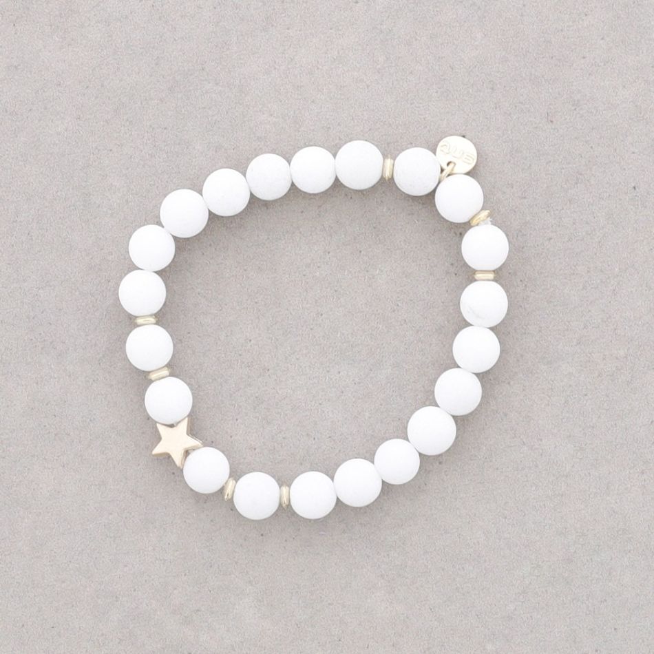 PULSERA ELASTICA PIEDRAS 8MM