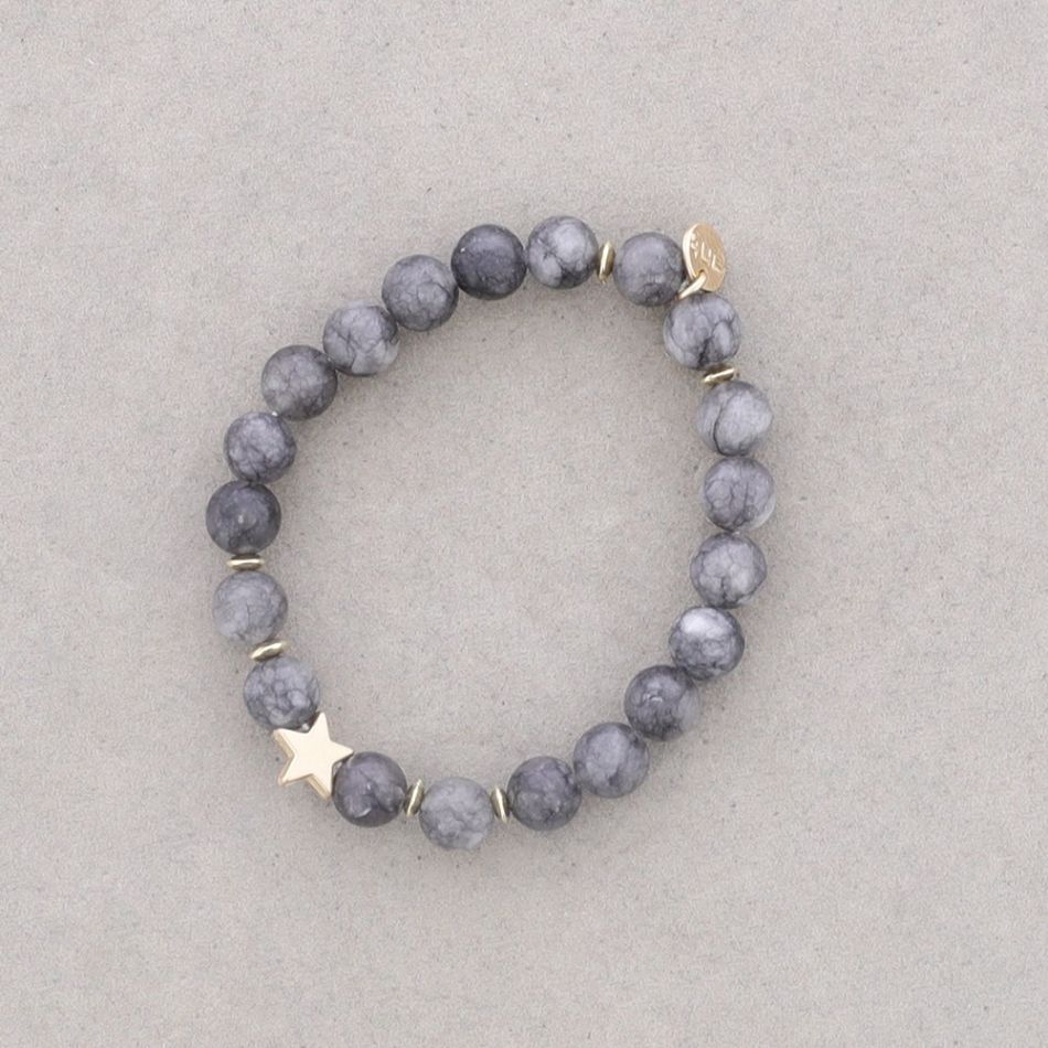 STONE ELASTIC BRACELET 8MM