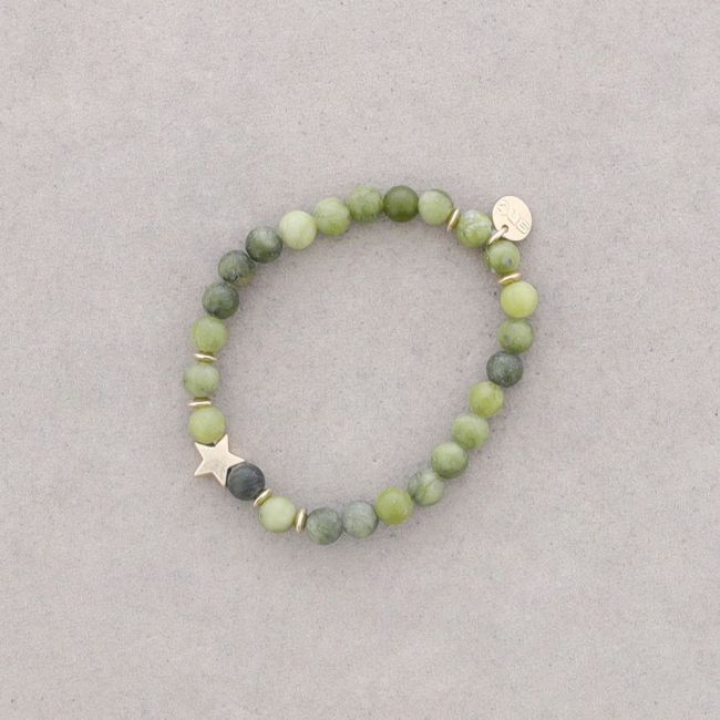 PULSERA ELASTICA PIEDRAS 6MM