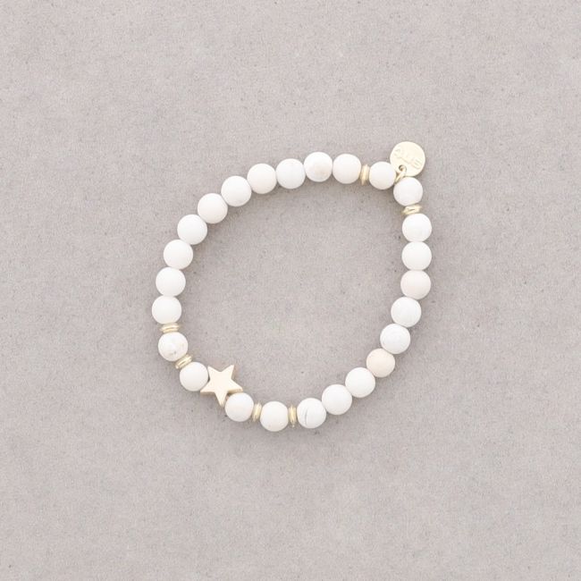PULSERA ELASTICA PIEDRAS 6MM