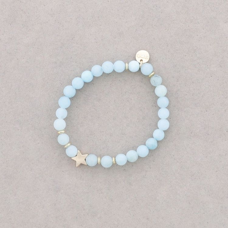 STONE ELASTIC BRACELET 6MM 2