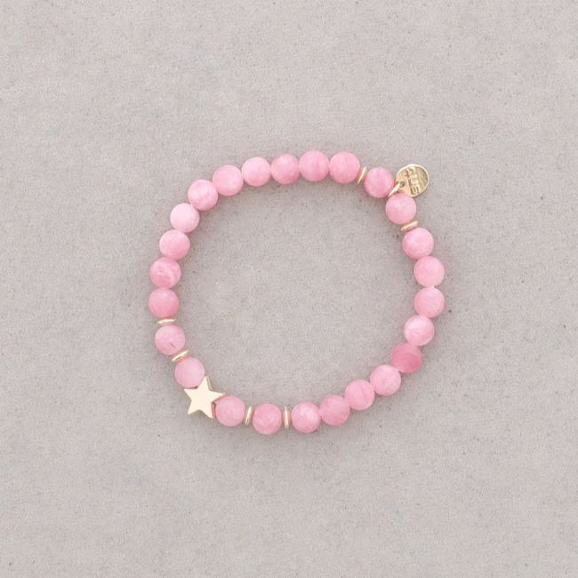 PULSERA ELASTICA PIEDRAS 6MM
