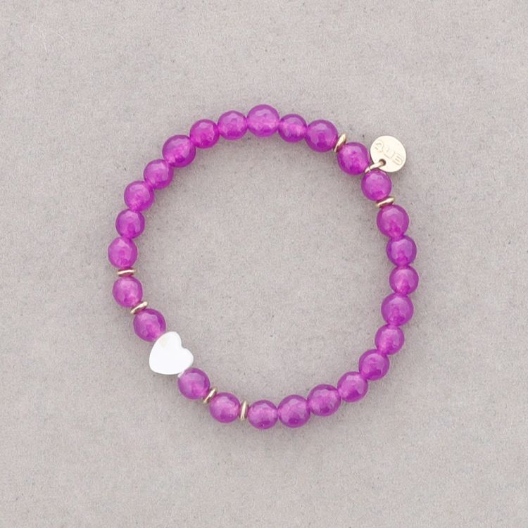PULSERA ELÁSTICA PIEDRAS 6MM