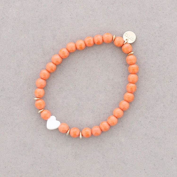 STONE ELASTIC BRACELET 6MM 2