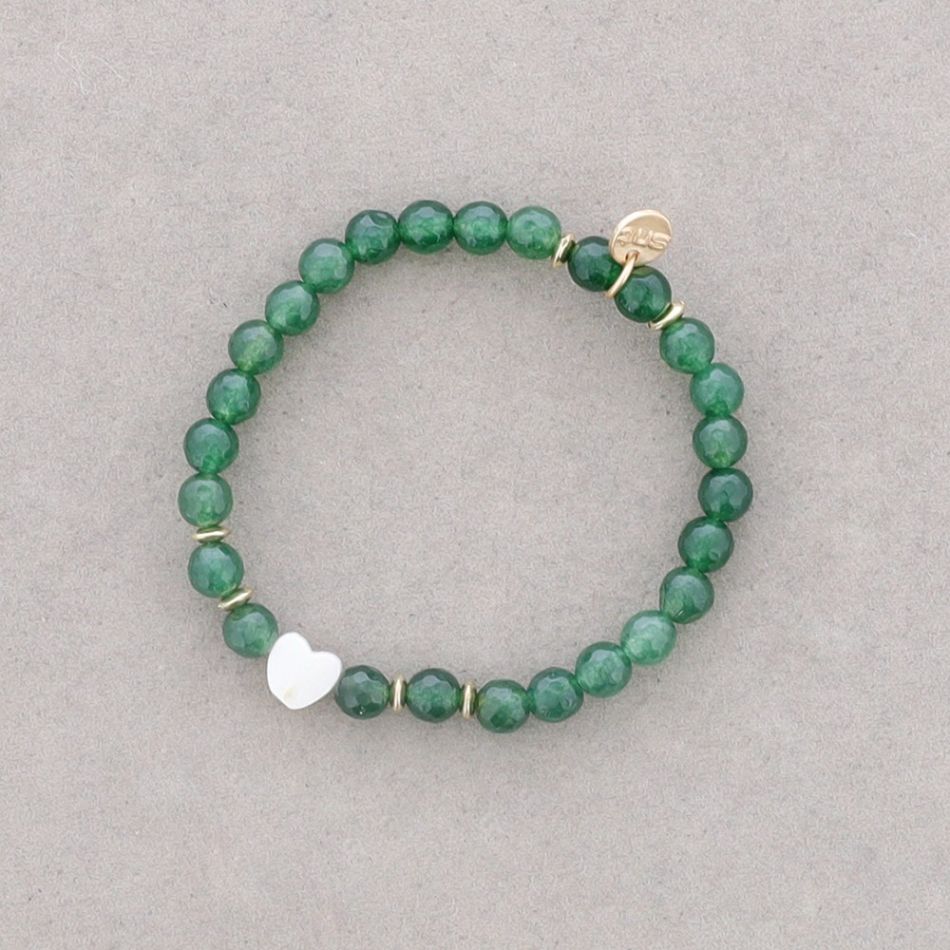 PULSERA ELÁSTICA PIEDRAS 6MM