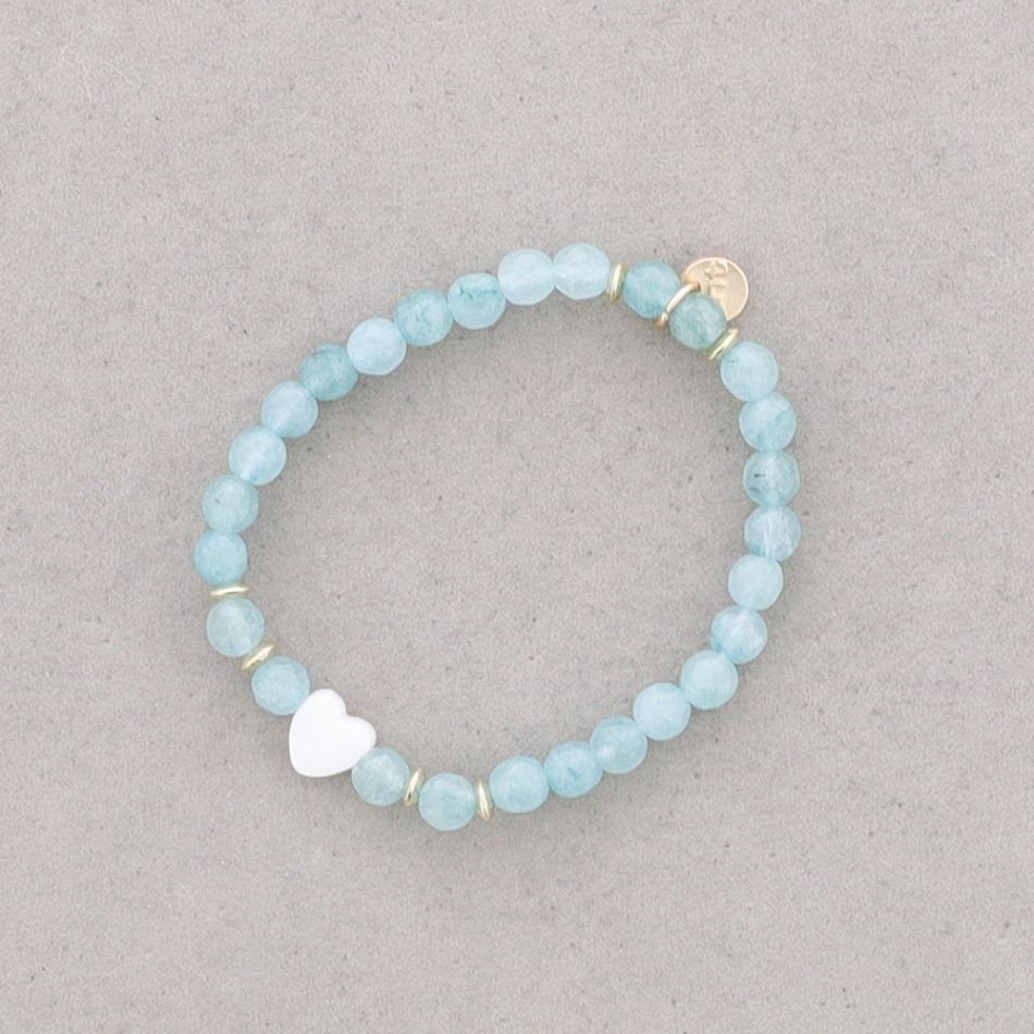 PULSERA ELÁSTICA PIEDRAS 6MM