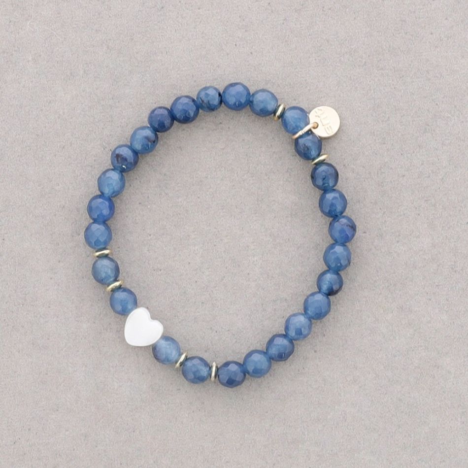 STONE ELASTIC BRACELET 6MM
