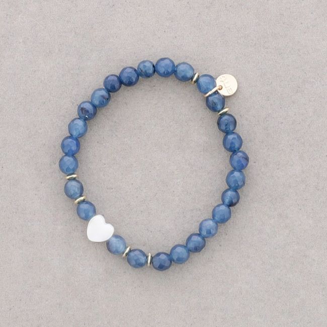 STONE ELASTIC BRACELET 6MM