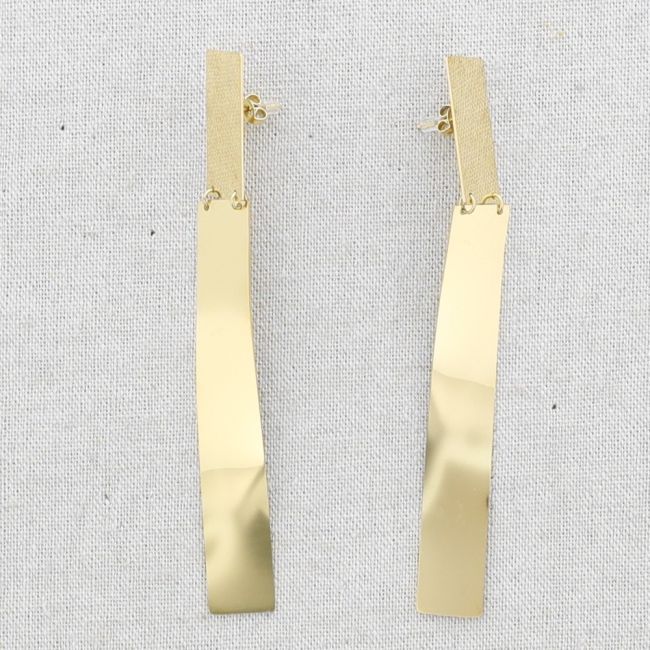 PENDIENTES ACERO FORMA