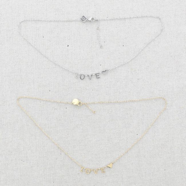 LOVE STEEL NECKLACE