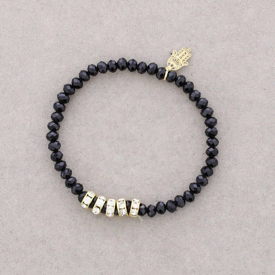 FACETED CRYSTALS BRACELET