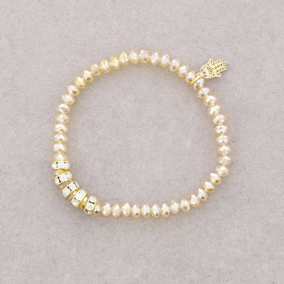 FACETED CRYSTALS BRACELET