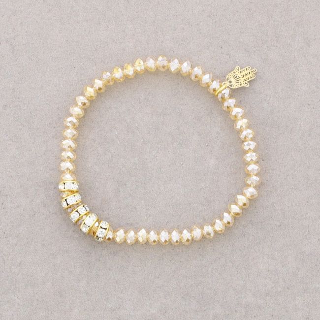 FACETED CRYSTALS BRACELET